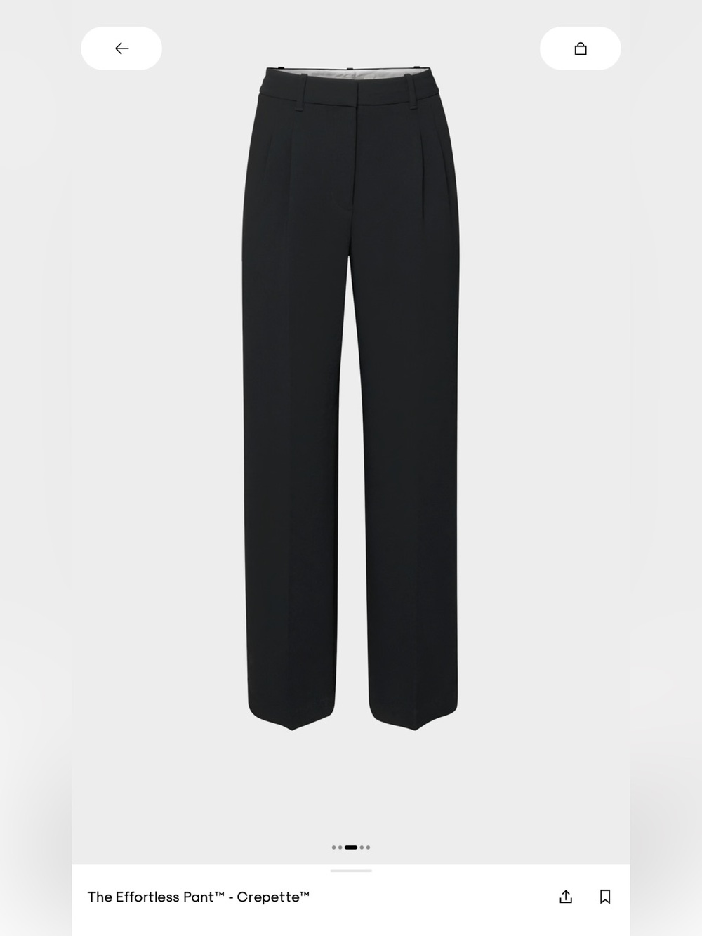 Aritzia The Effortless Pant™ 10 TALL
